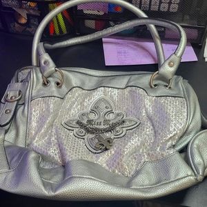 Silver Miss Me Purse
